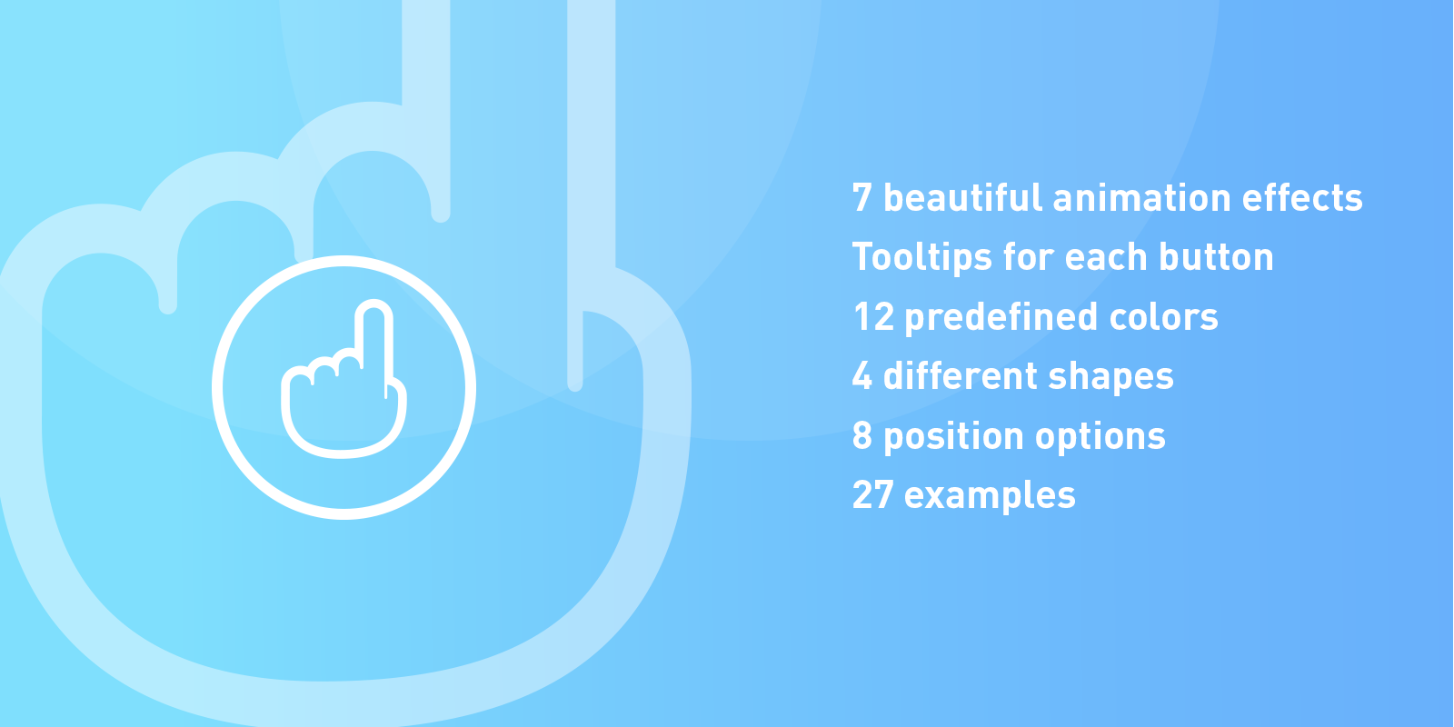 Floating Action Buttons – Pure CSS3